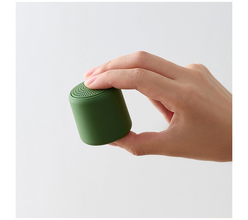 Mini Portable Bluetooth 5.3 Speaker with Deep Bass, 2-10 Hours Playtime, Lightweight Design & Carrying Strap for On-The-Go Audio