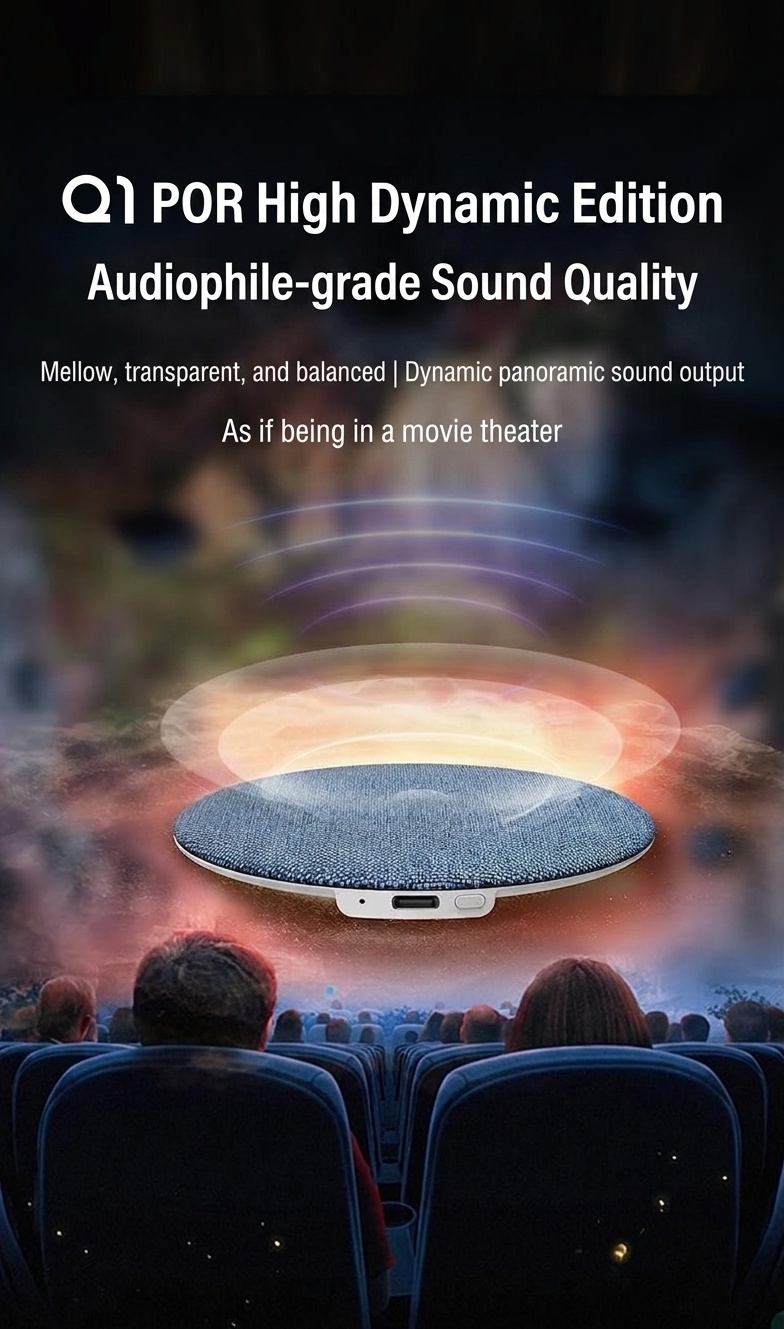 Under Pillow Sleep Aid White Noise Machine, 40mm Driver Bluetooth 5.4 Speaker with 48H Battery Life & Skin-Friendly Fabric for Deep Sleep