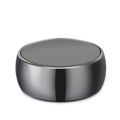 Mini enceinte Bluetooth portable avec basses profondes, 10 heures d'autonomie, entrée carte TF et AUX, audio sans fil compact et résistant pour une utilisation nomade.