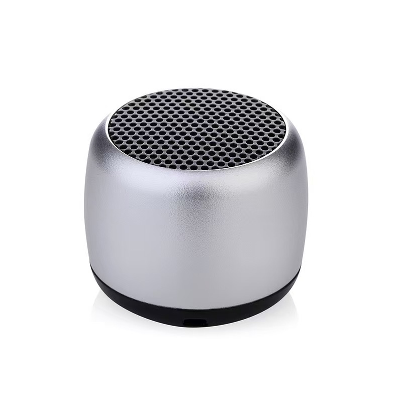 Altavoz Bluetooth V5.0 mini portátil ultracompacto, sonido nítido de 2 W, batería de 280 mAh para mayor tiempo de reproducción, audio inalámbrico duradero.