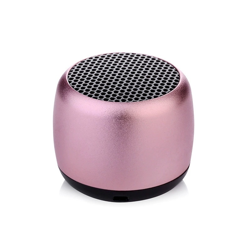 Altavoz Bluetooth V5.0 mini portátil ultracompacto, sonido nítido de 2 W, batería de 280 mAh para mayor tiempo de reproducción, audio inalámbrico duradero.