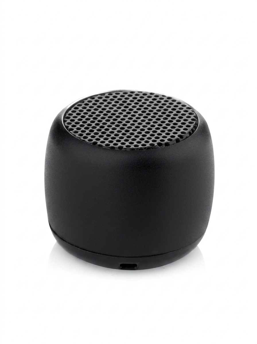 Altavoz Bluetooth V5.0 mini portátil ultracompacto, sonido nítido de 2 W, batería de 280 mAh para mayor tiempo de reproducción, audio inalámbrico duradero.