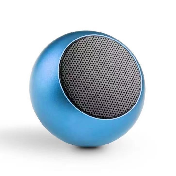 Mini Portable Bluetooth Speaker, Powerful Sound with 500mAh Battery for 4H Playtime, Vibrant RGB Options & Durable Metal Design