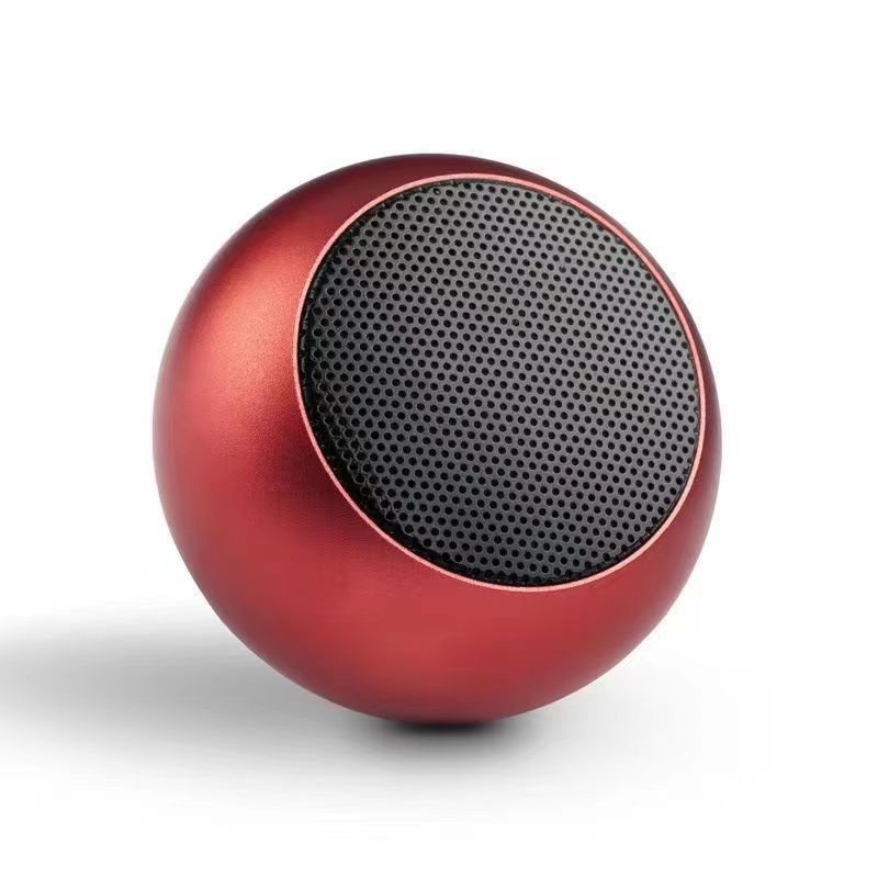 Mini Portable Bluetooth Speaker, Powerful Sound with 500mAh Battery for 4H Playtime, Vibrant RGB Options & Durable Metal Design