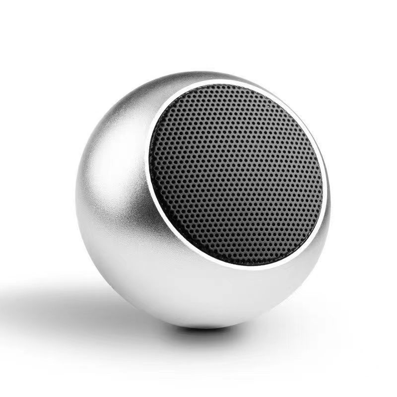 Mini Portable Bluetooth Speaker, Powerful Sound with 500mAh Battery for 4H Playtime, Vibrant RGB Options & Durable Metal Design