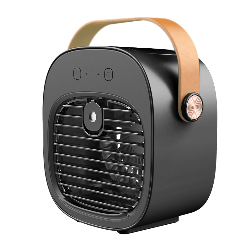 Supercooler Mini-Elektroventilator: Der beste tragbare Tischventilator mit Sprühfunktion