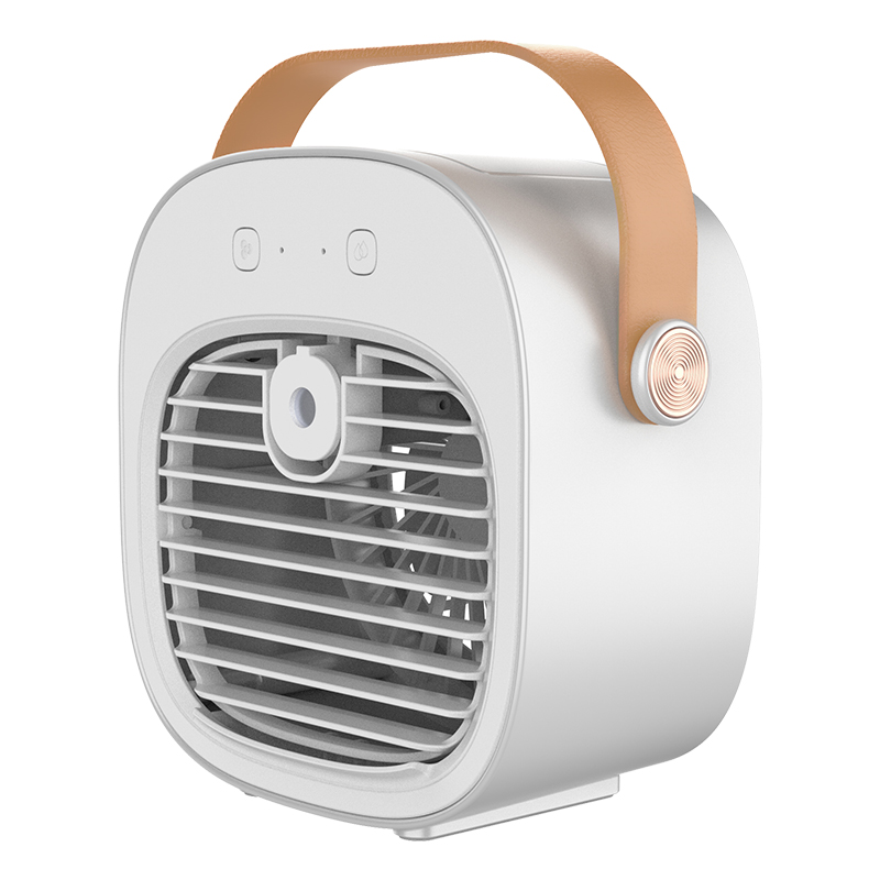 Supercooler Mini-Elektroventilator: Der beste tragbare Tischventilator mit Sprühfunktion
