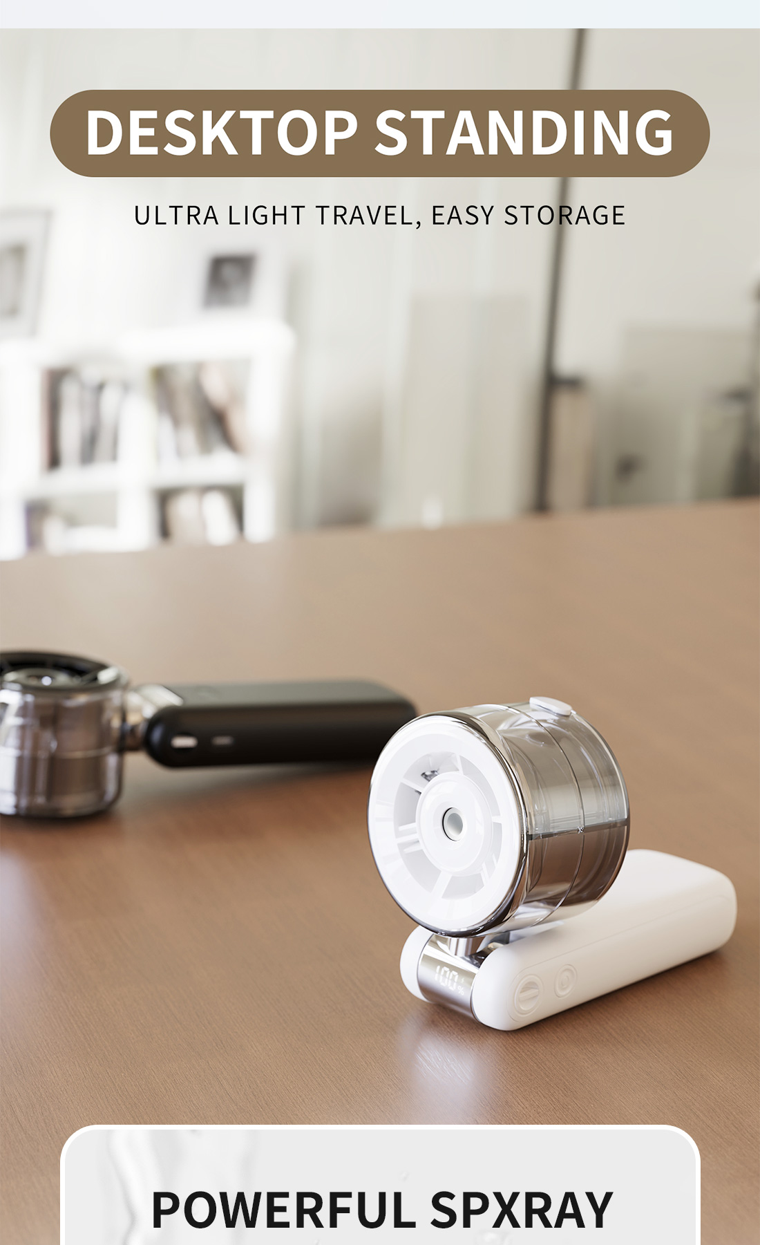 Supercooler, faltbarer Sprühventilator: Tragbarer Mini-Ventilator für kühle Sommertage