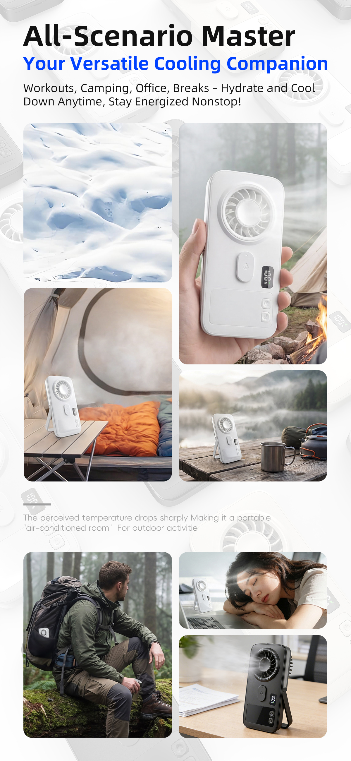 Supercooler Sprühventilator: Der beste Mini-Ventilator für Hitzewellen