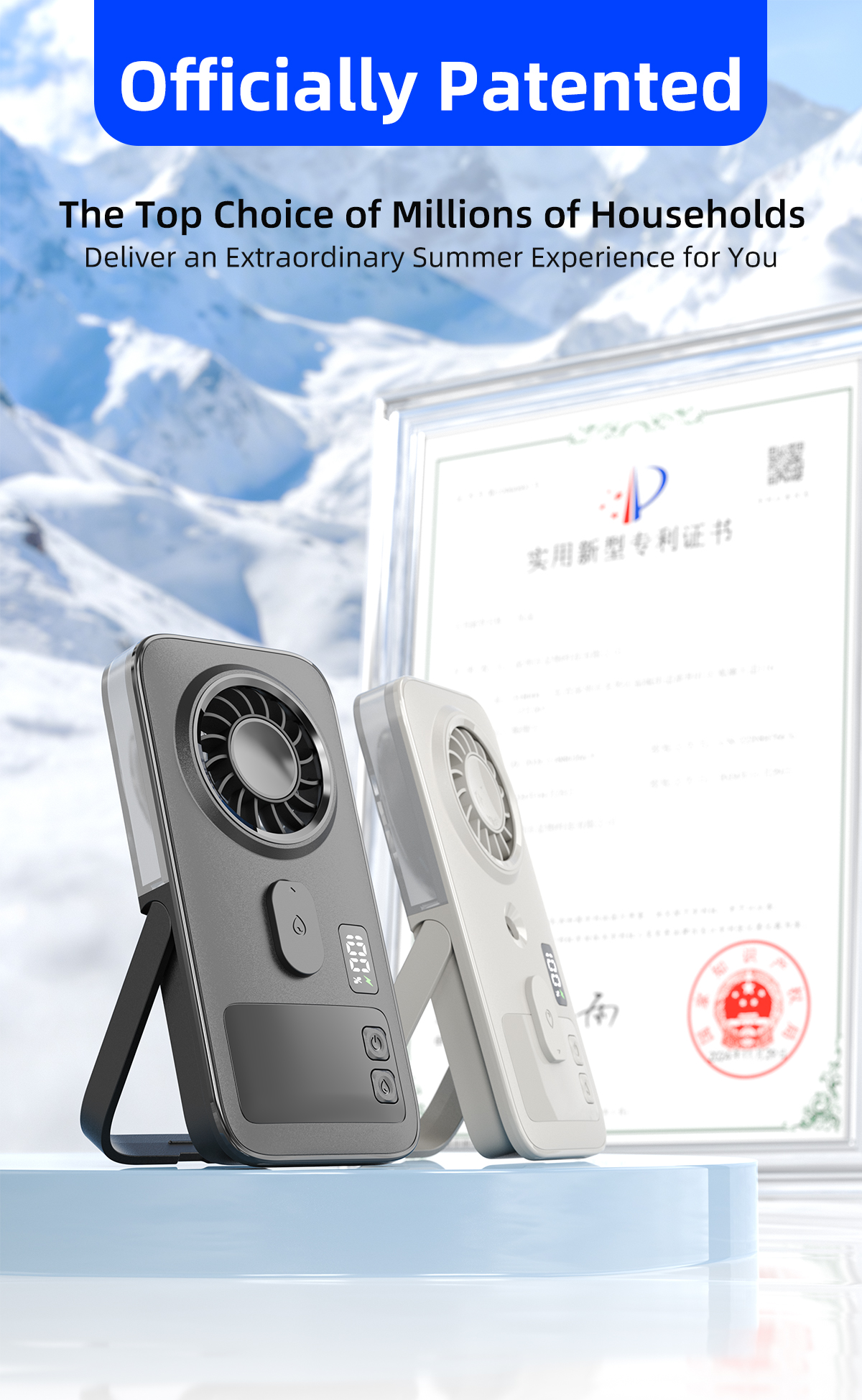 Supercooler Sprühventilator: Der beste Mini-Ventilator für Hitzewellen