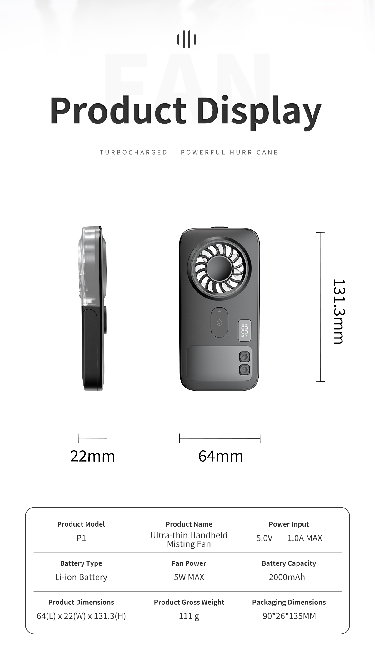 Supercooler Sprühventilator: Der beste Mini-Ventilator für Hitzewellen
