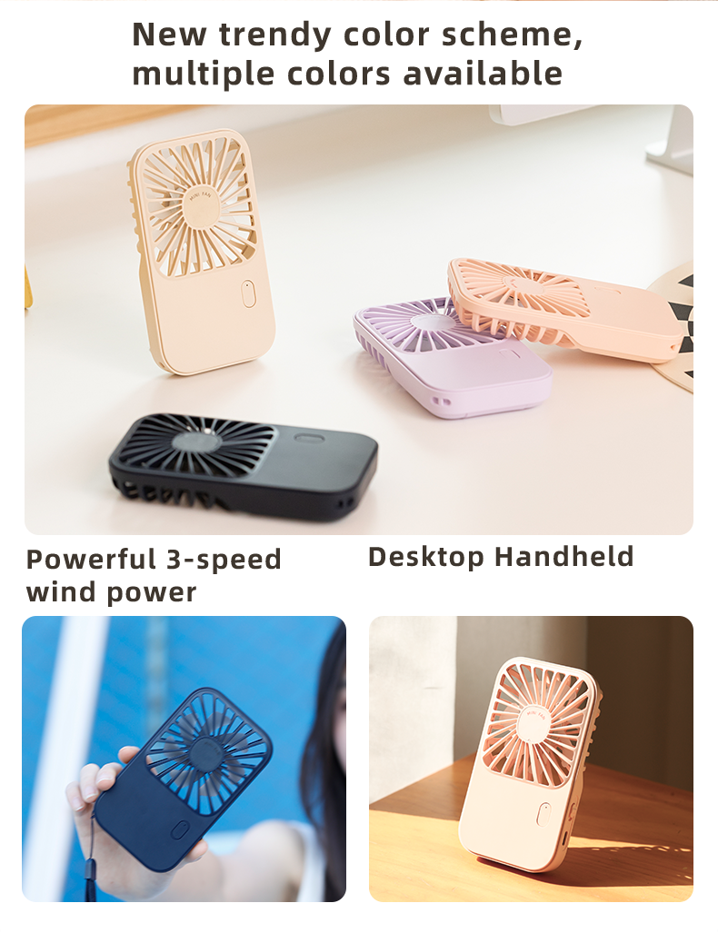 Supercooler Mini-Ventilator: Der beste ultradünne, tragbare persönliche Ventilator