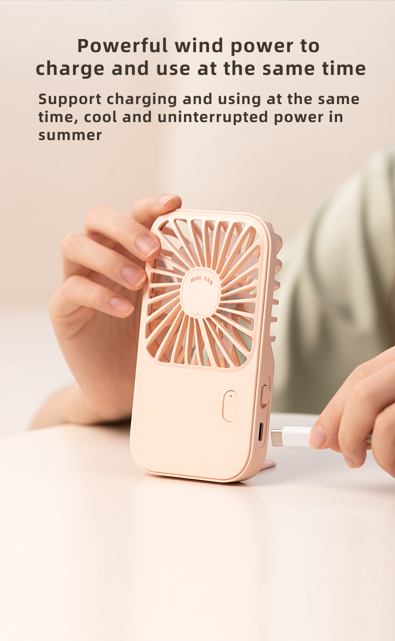 Supercooler Mini-Ventilator: Der beste ultradünne, tragbare persönliche Ventilator