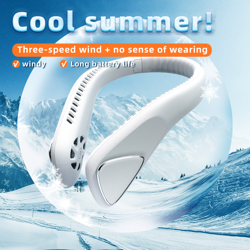 Supercooler Nackenventilator: Ideal für den Sommer