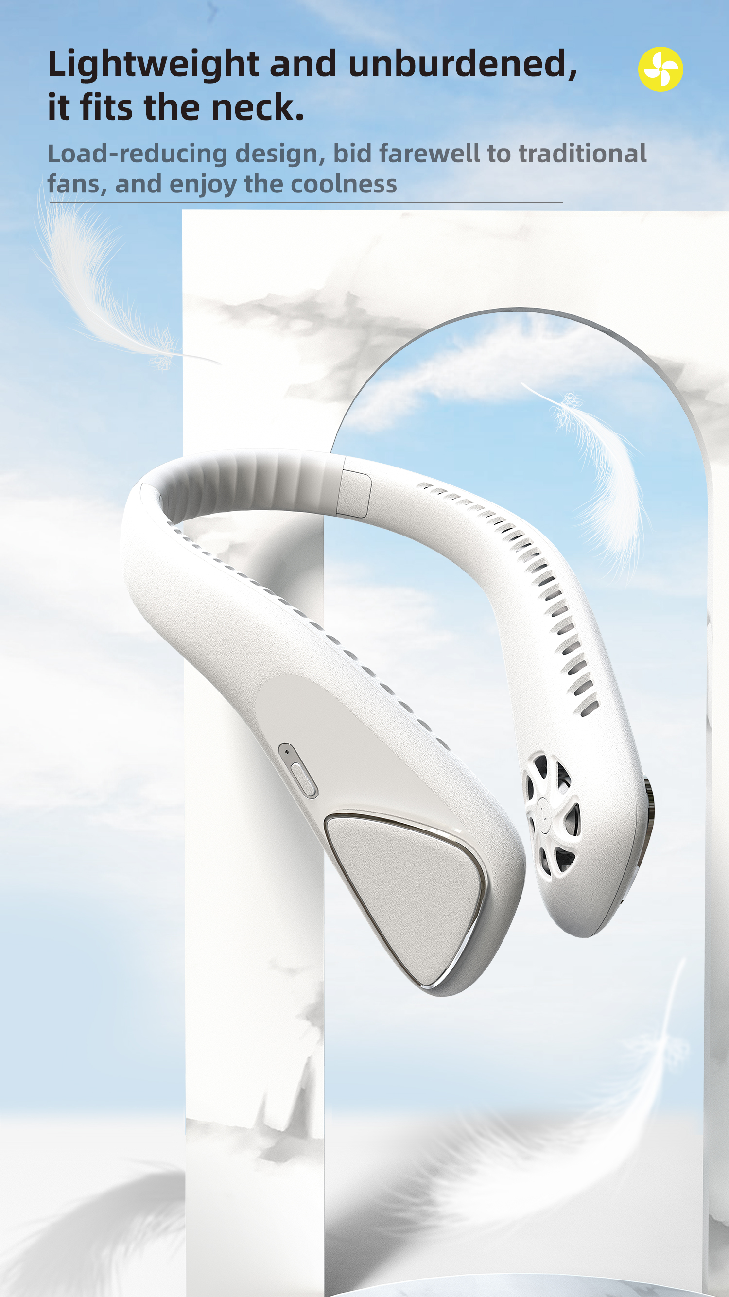 Supercooler Nackenventilator: Ideal für den Sommer