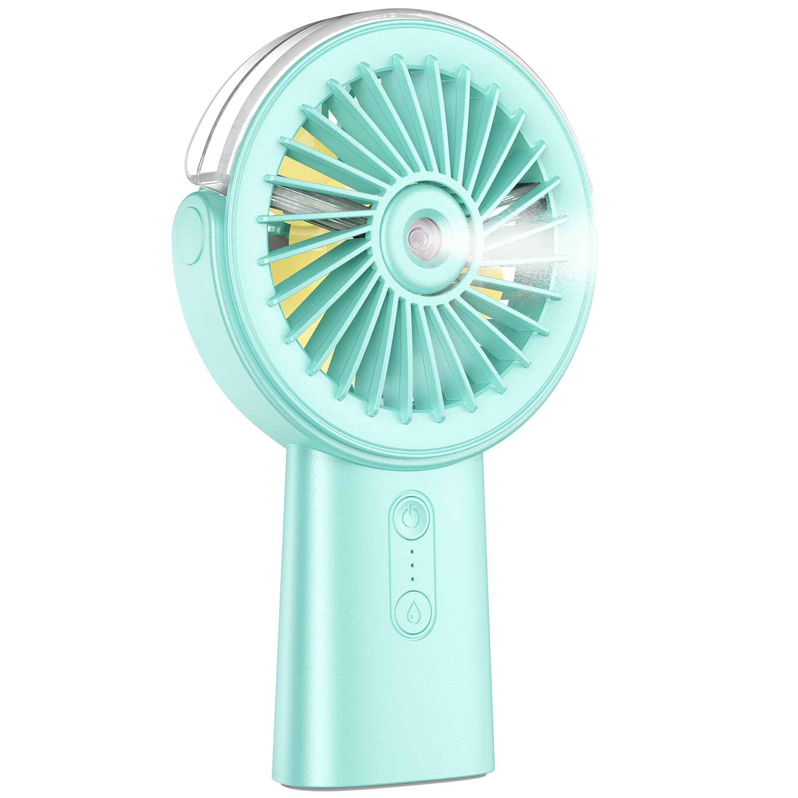 Supercooler, tragbarer Mini-Handventilator mit Klimaanlagenfunktion und Sprühfunktion