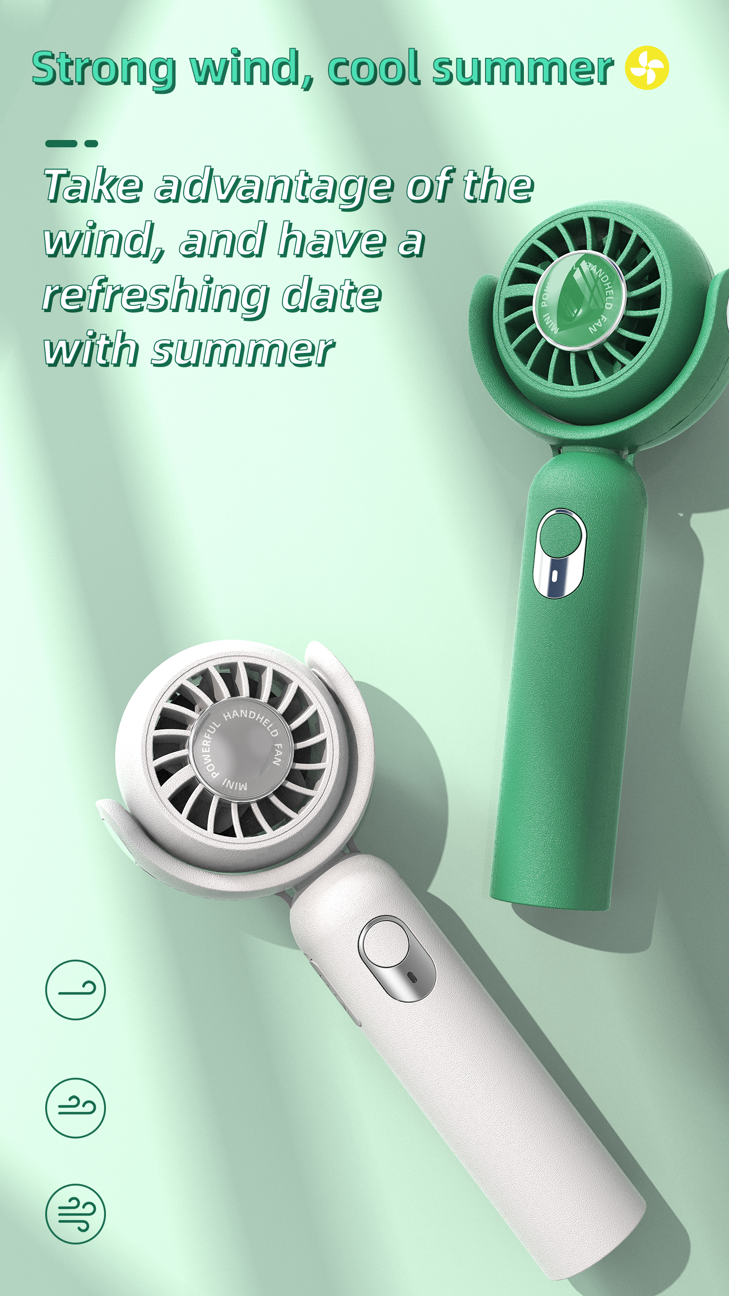 Supercooler Mini-Multifunktionsventilator