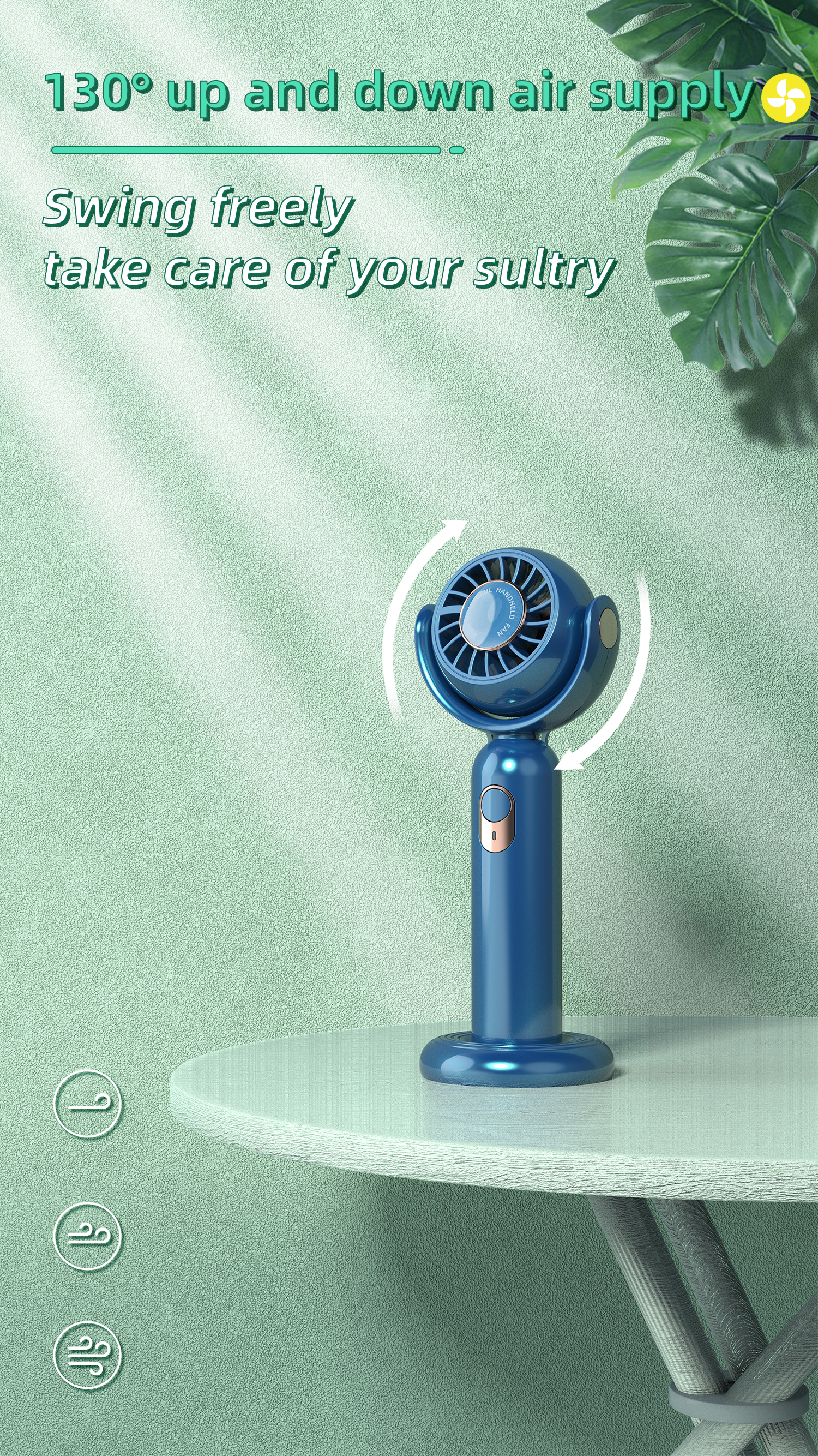 Supercooler Mini-Multifunktionsventilator
