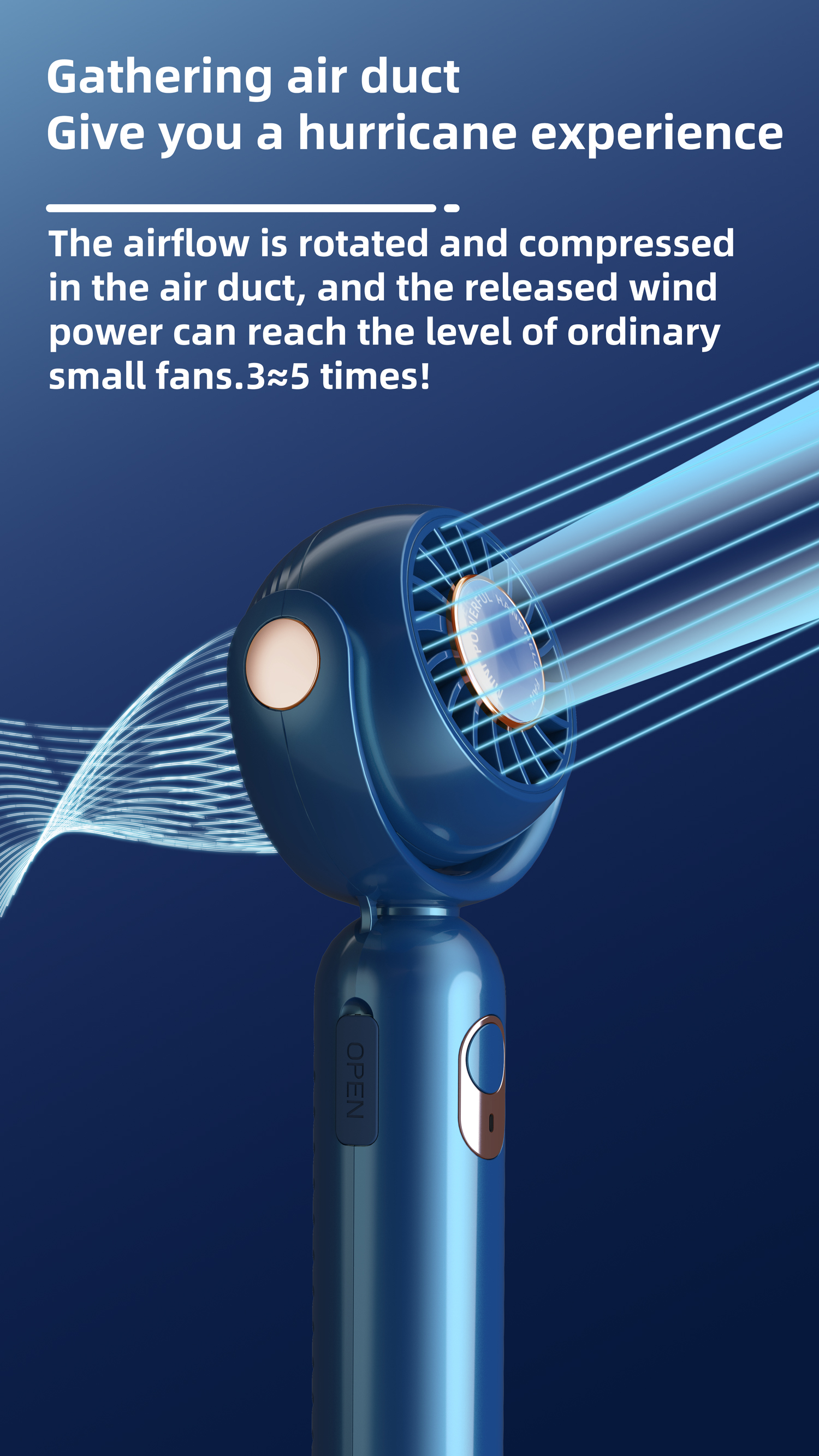 Supercooler Mini-Multifunktionsventilator