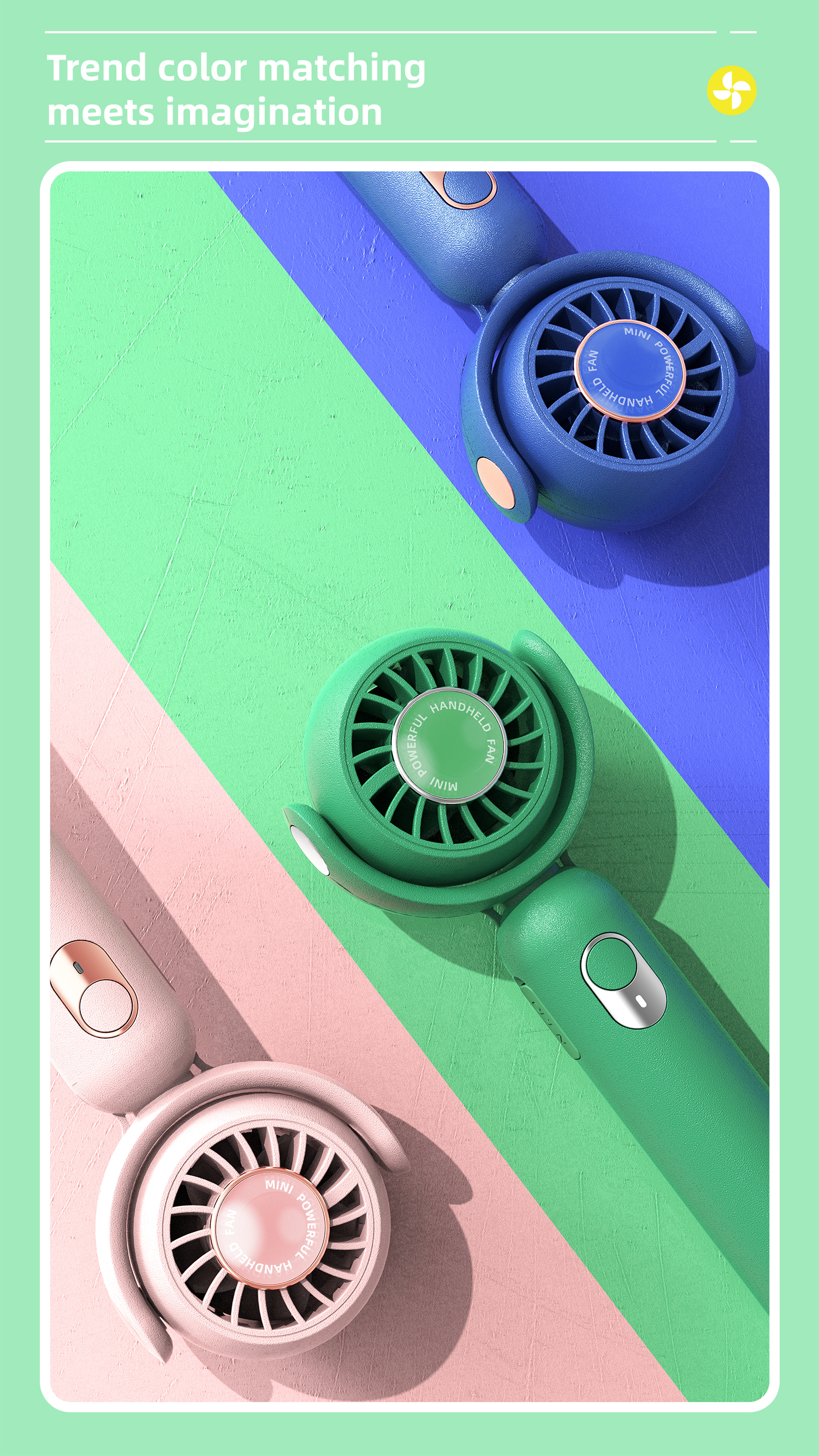 Supercooler Mini-Multifunktionsventilator