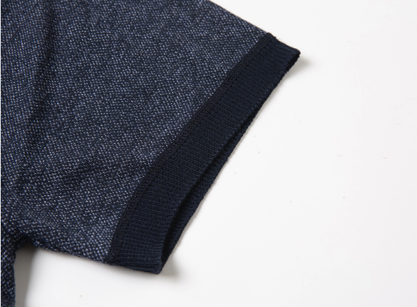 Men's Knit Short Sleeve Polo Cardigan Shirt