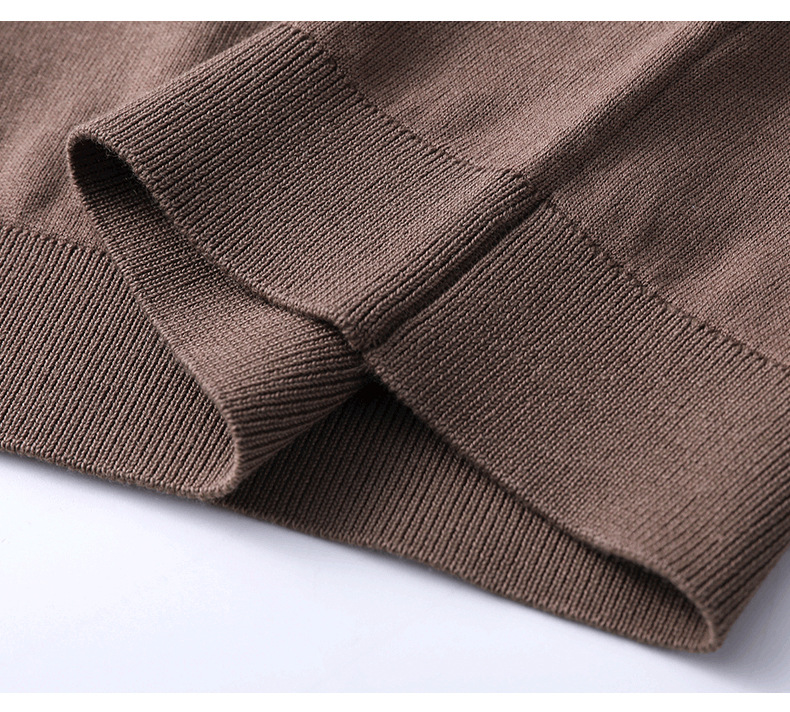 Men's Knitted Short Sleeve Polo Shirt - Smart Casual Style