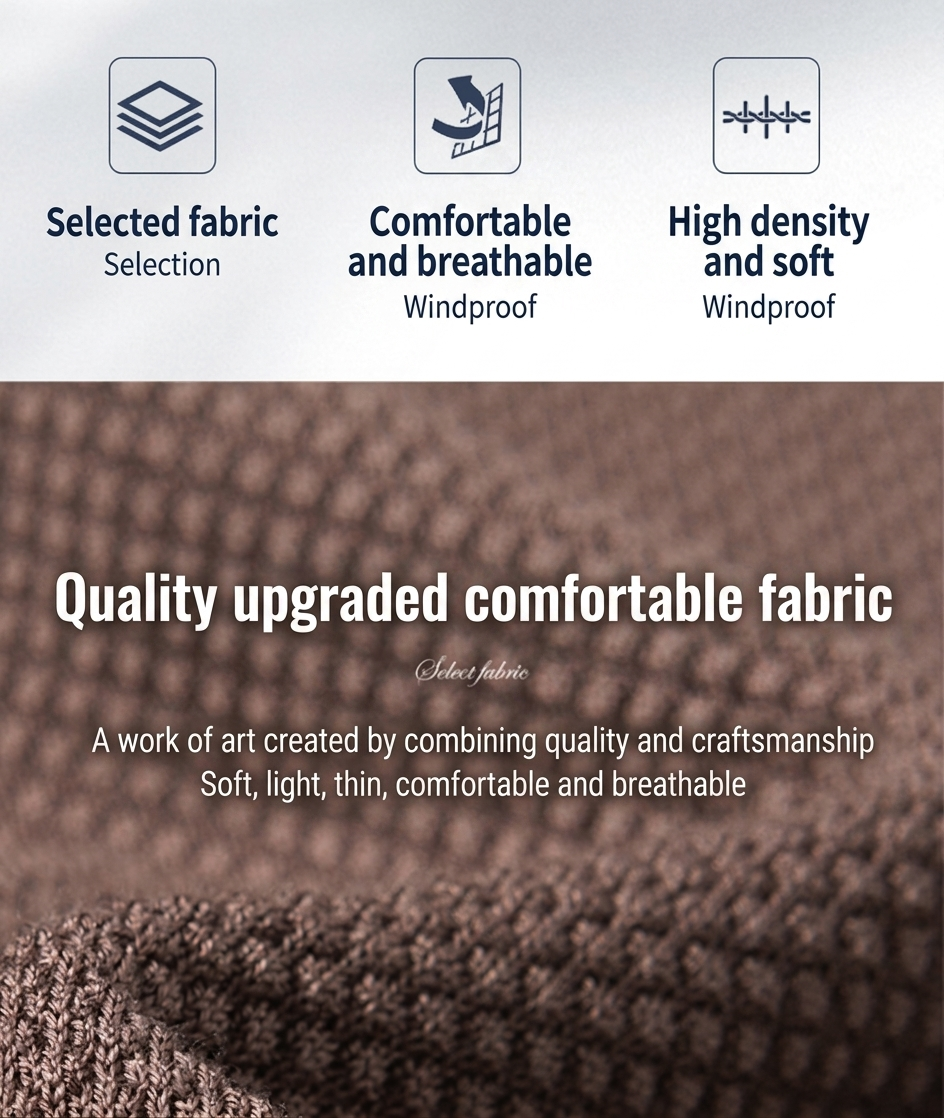 Men's Knitted Polo Shirt - Short Sleeve Textured Comfort