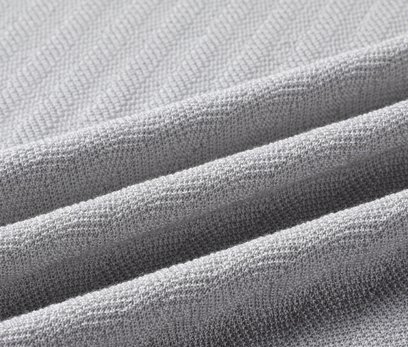 Men's Knitted V-Neck Short Sleeve Polo Shirt