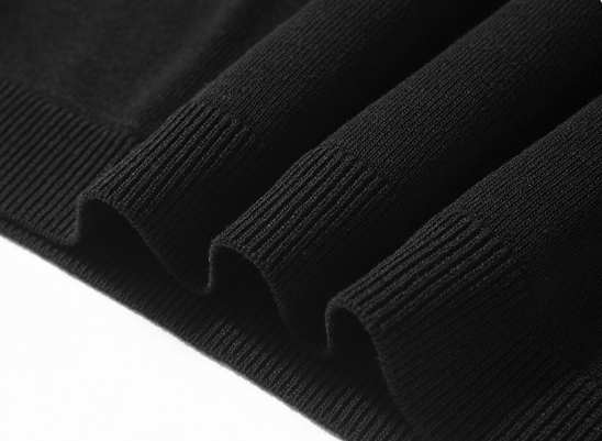 Men's Knitted Short Sleeve Polo Shirt - Casual & Breathable