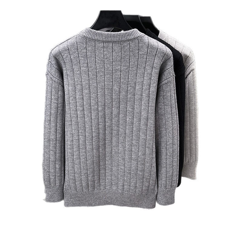 Men's Loose Fit Casual Pullover Knitwear Sweater
