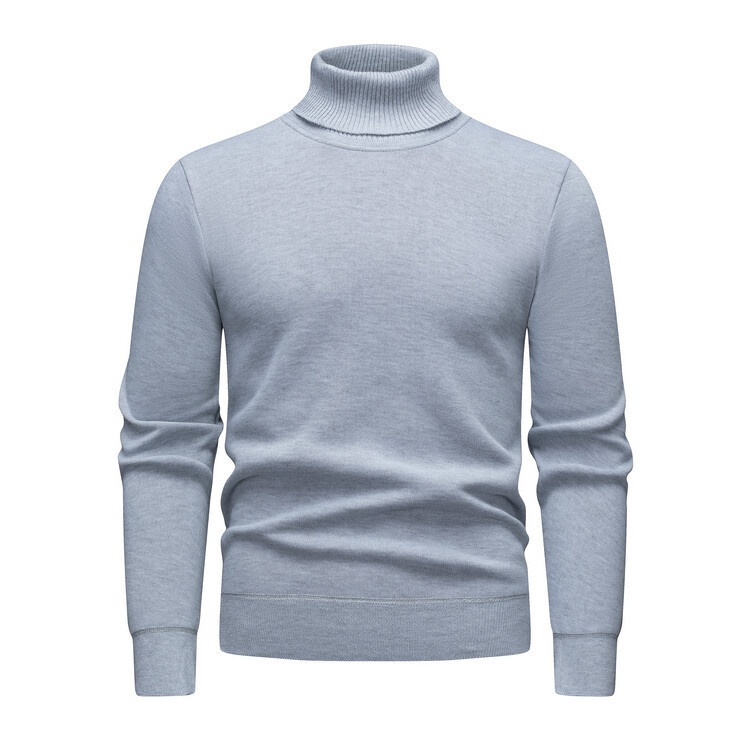 Men's Slim Fit Turtleneck Fleece Lined Sweater Warm Base Layer