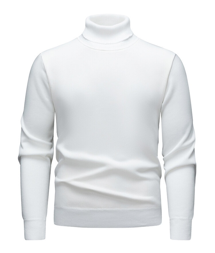 Men's Slim Fit Turtleneck Fleece Lined Sweater Warm Base Layer