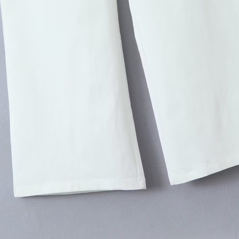 Women's Low Waist Cargo Pants with 3D Pockets KUN-00032