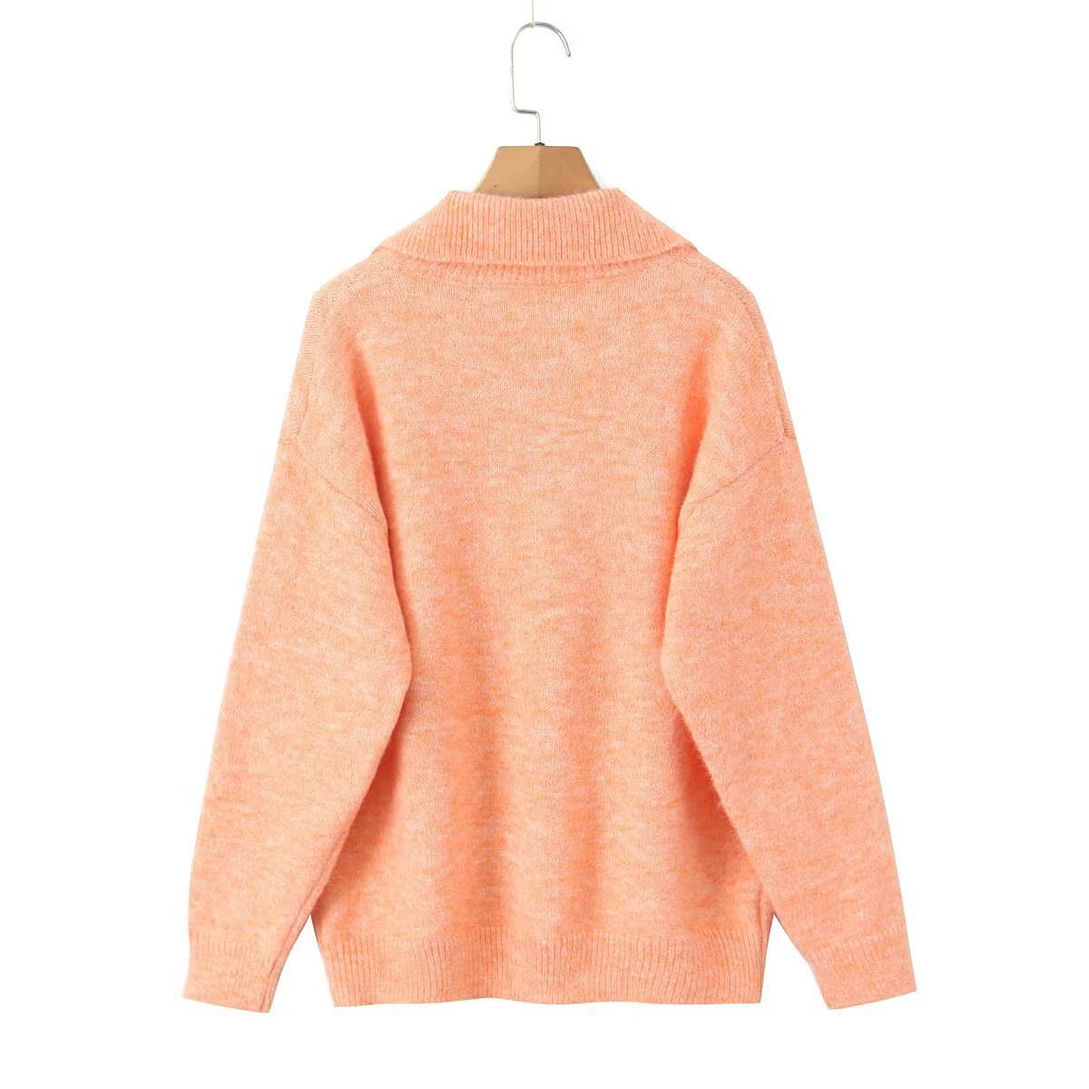 Knit Sweater Classic Turtleneck Pullover KUN-00005