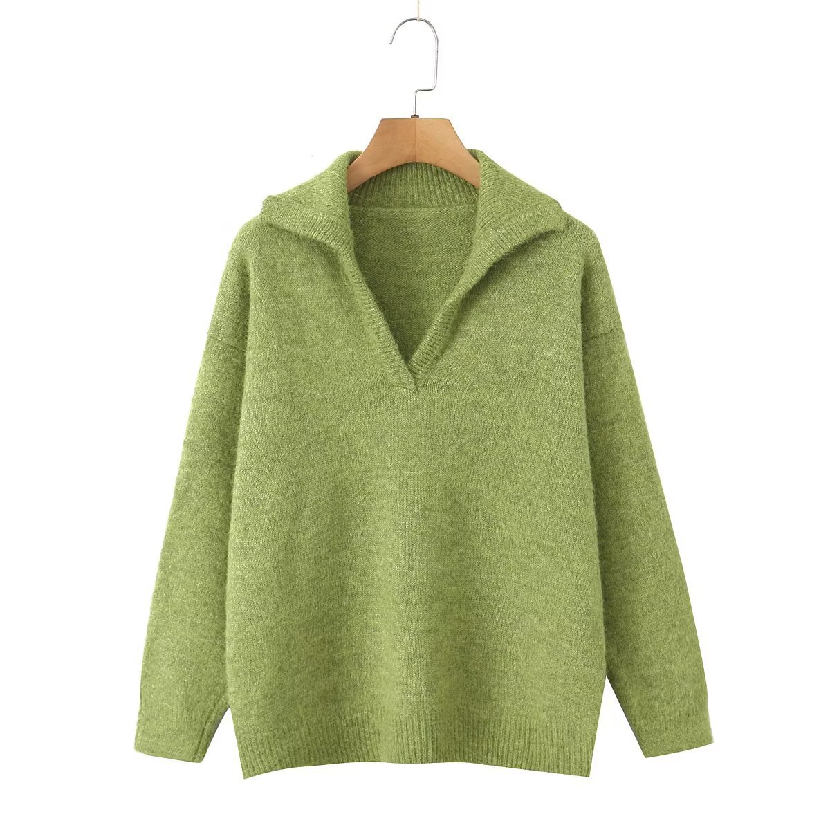 Knit Sweater Classic Turtleneck Pullover KUN-00005