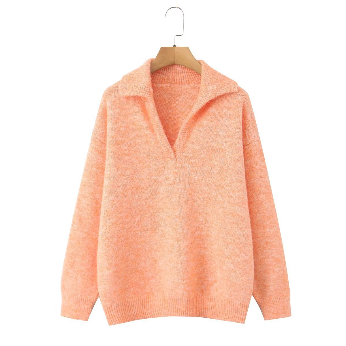 Knit Sweater Classic Turtleneck Pullover KUN-00005