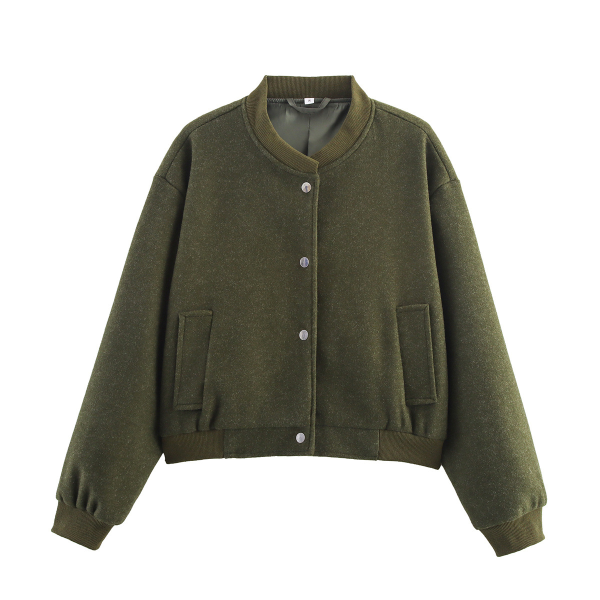 Veste en tweed pour femme, 7 couleurs, KUN-00168