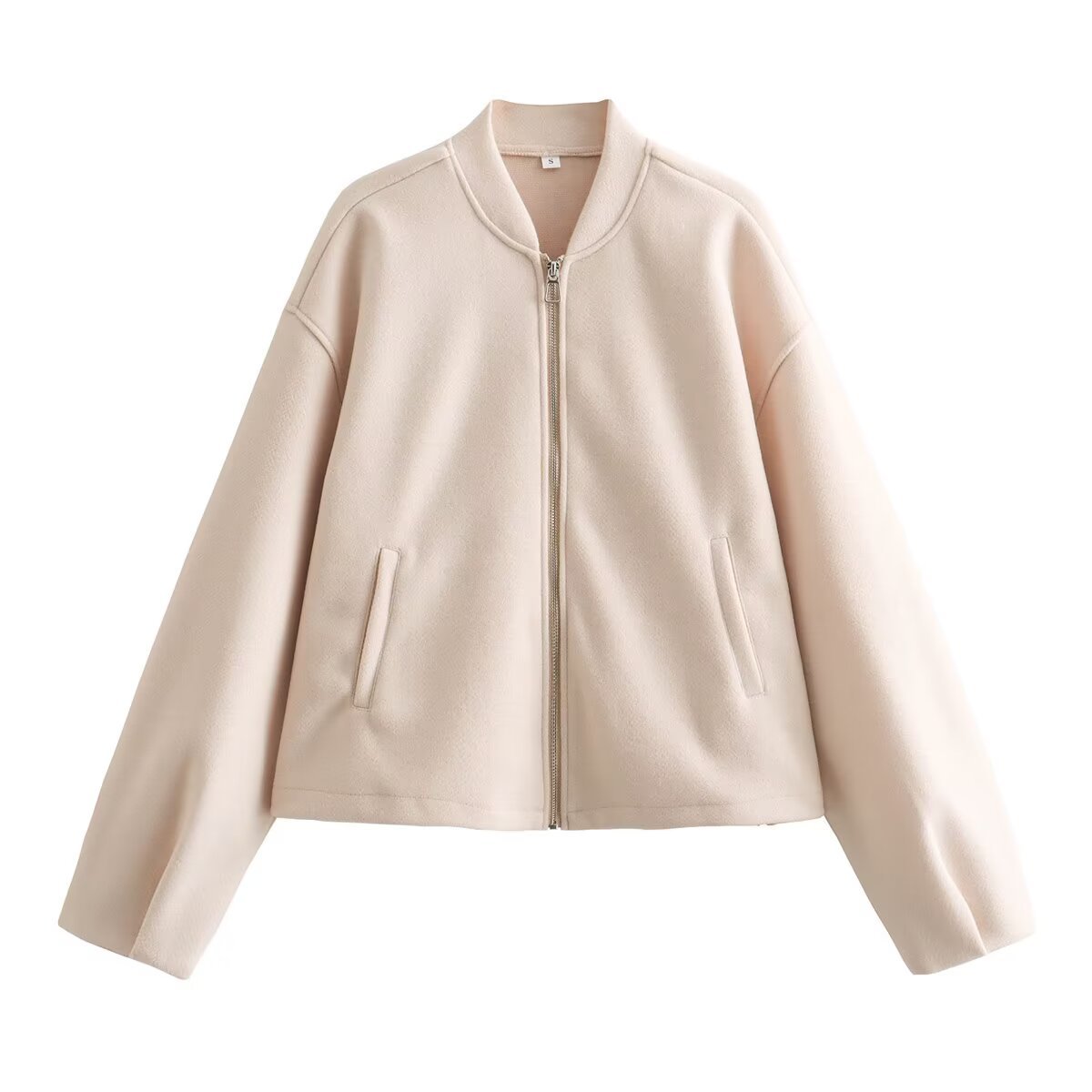 Women's Soft Aviator Jacket - Casual Chic KUN-00064