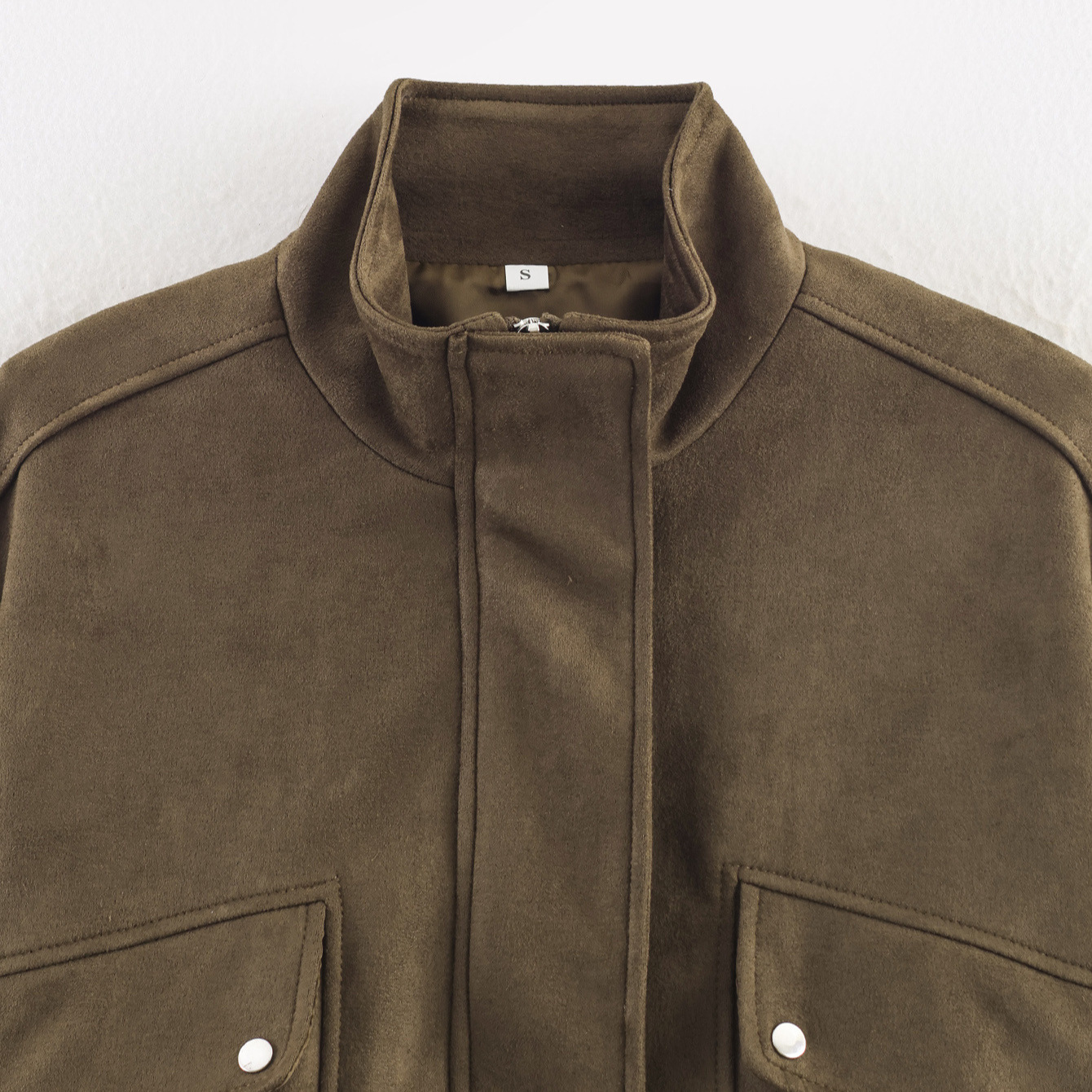 Suède jasje - Modieuze casual bovenkleding voor dames KUN-00284