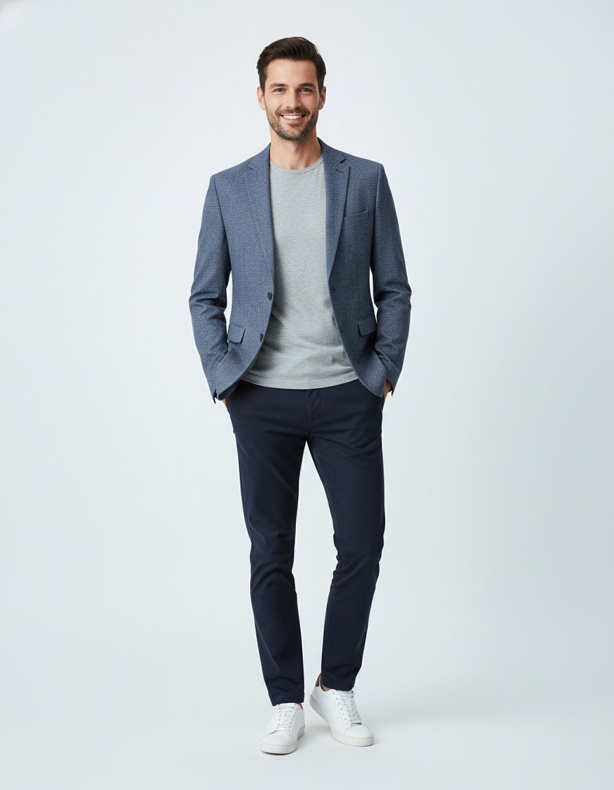 Men's Spring/Autumn Business Slim Fit Smart Casual Blazer