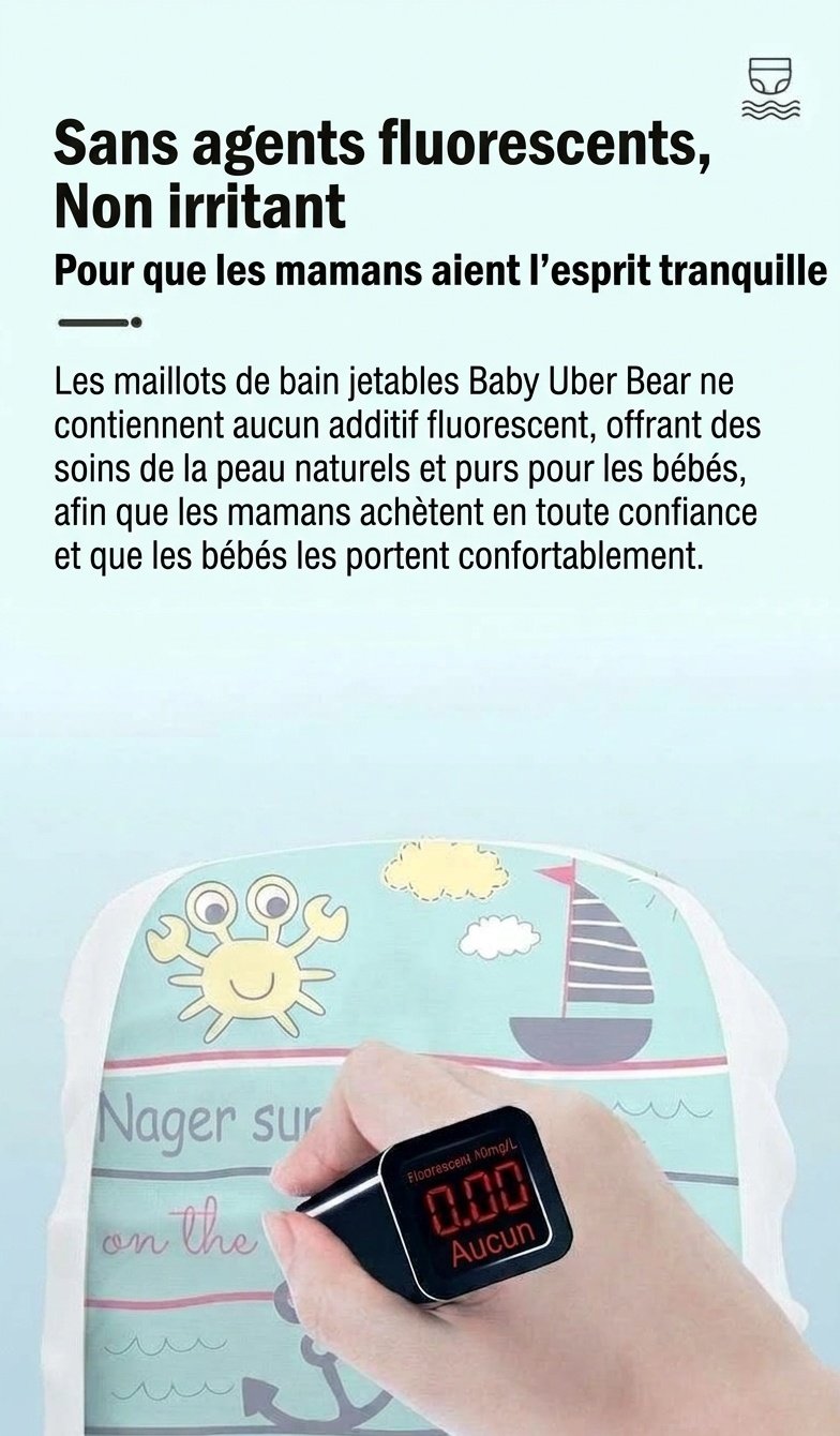 Couches pour bébé Uber Bear ultra-minces et respirantes, culottes d'apprentissage jetables anti-fuites