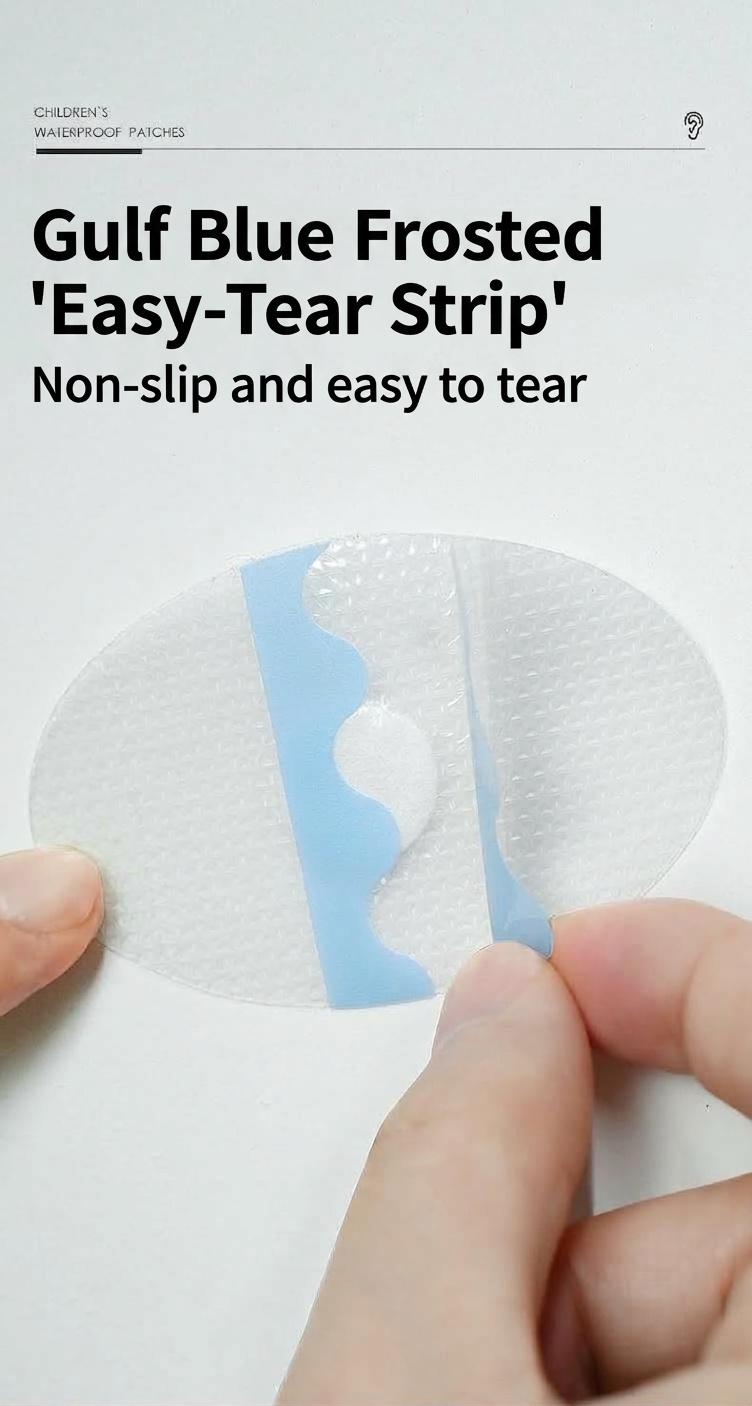 Parches impermeables para oídos de bebé, ideales para nadar y bañarse, protectores de oídos de silicona hipoalergénica (paquete de 20)