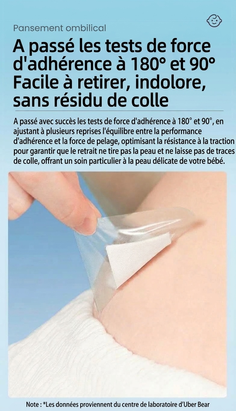 Patchs de protection étanches pour le nombril de bébé, protecteurs de nombril en film PU respirant pour le bain et la natation