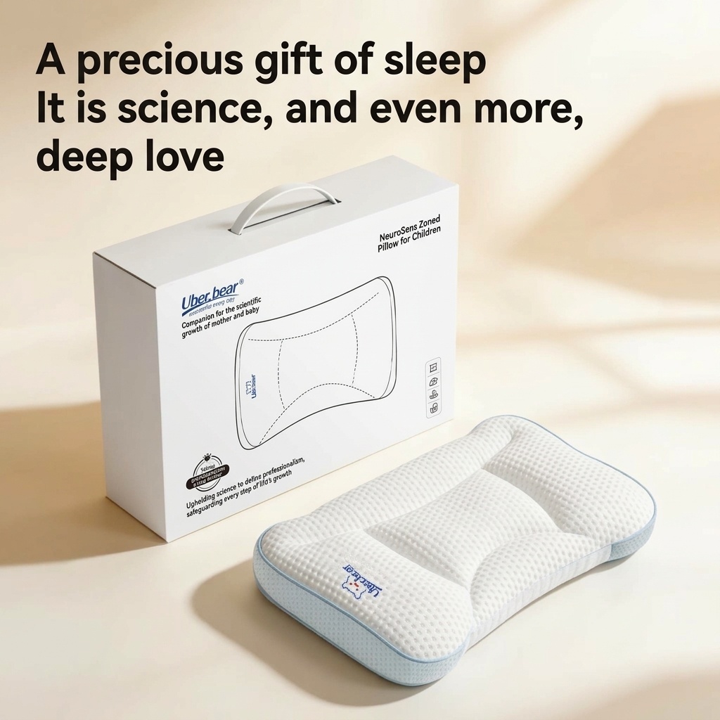 Almohada ergonómica para bebés, contorneada, lavable, para soporte de columna y cuello (de 0 a 6 meses en adelante).