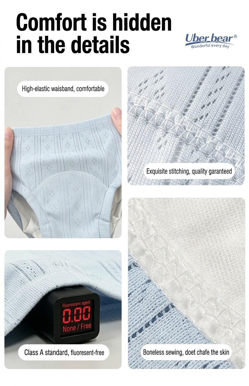 Pañales de algodón lavables para bebés, transpirables, a prueba de fugas y reutilizables para niños pequeños.