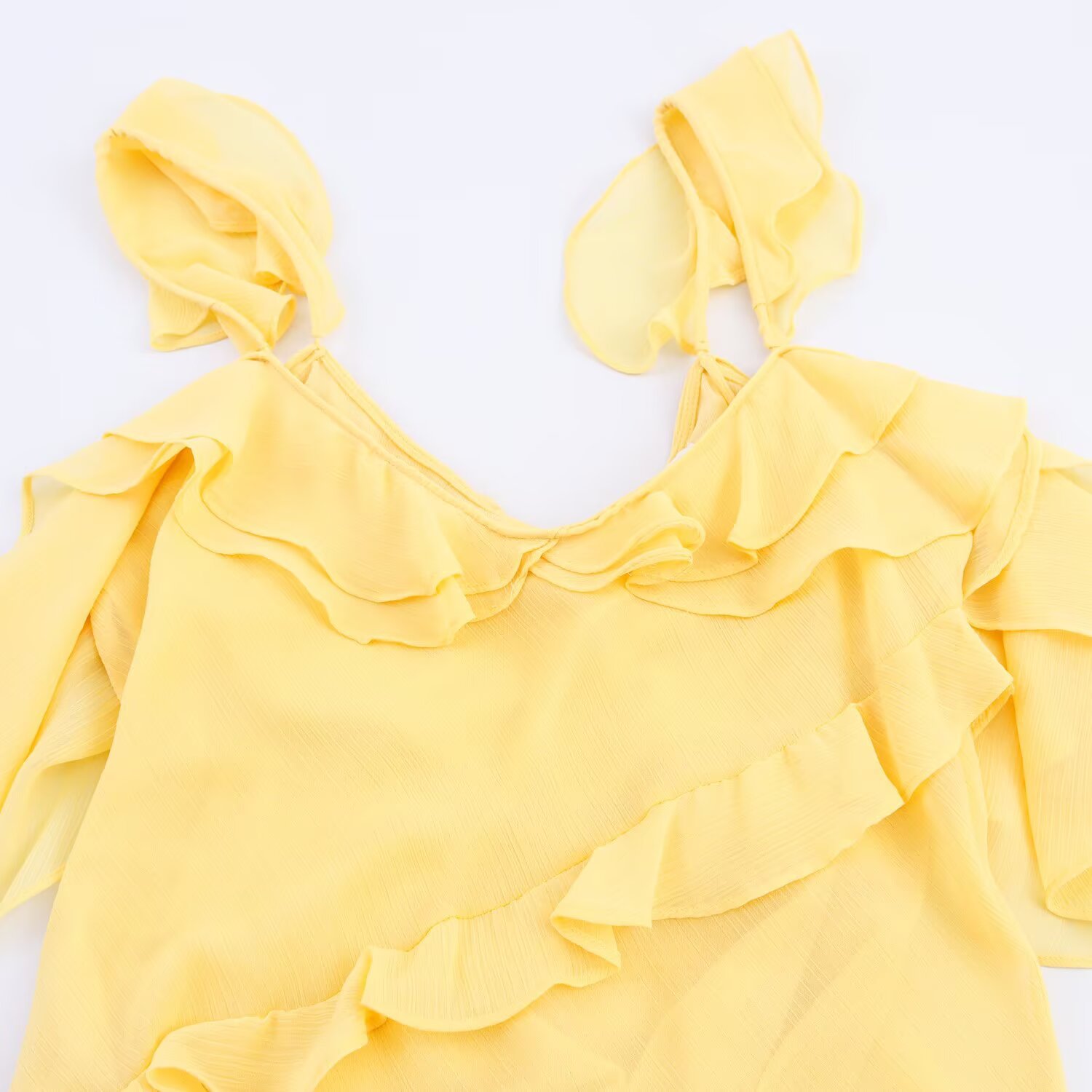 Vestido de patchwork en capas para mujer - Estilo europeo versátil KUN-00140