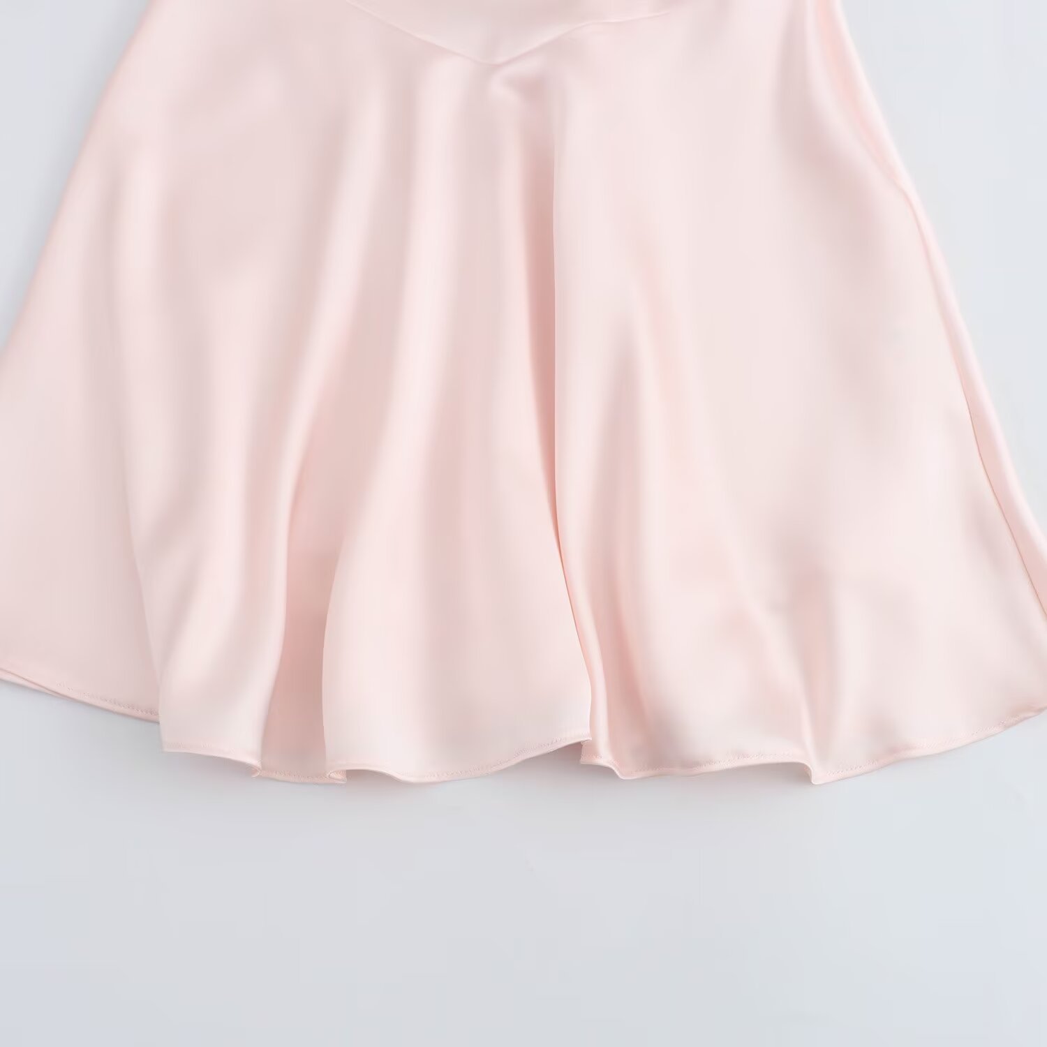 Satin Mini Dress - Versatile Fashion KUN-00127