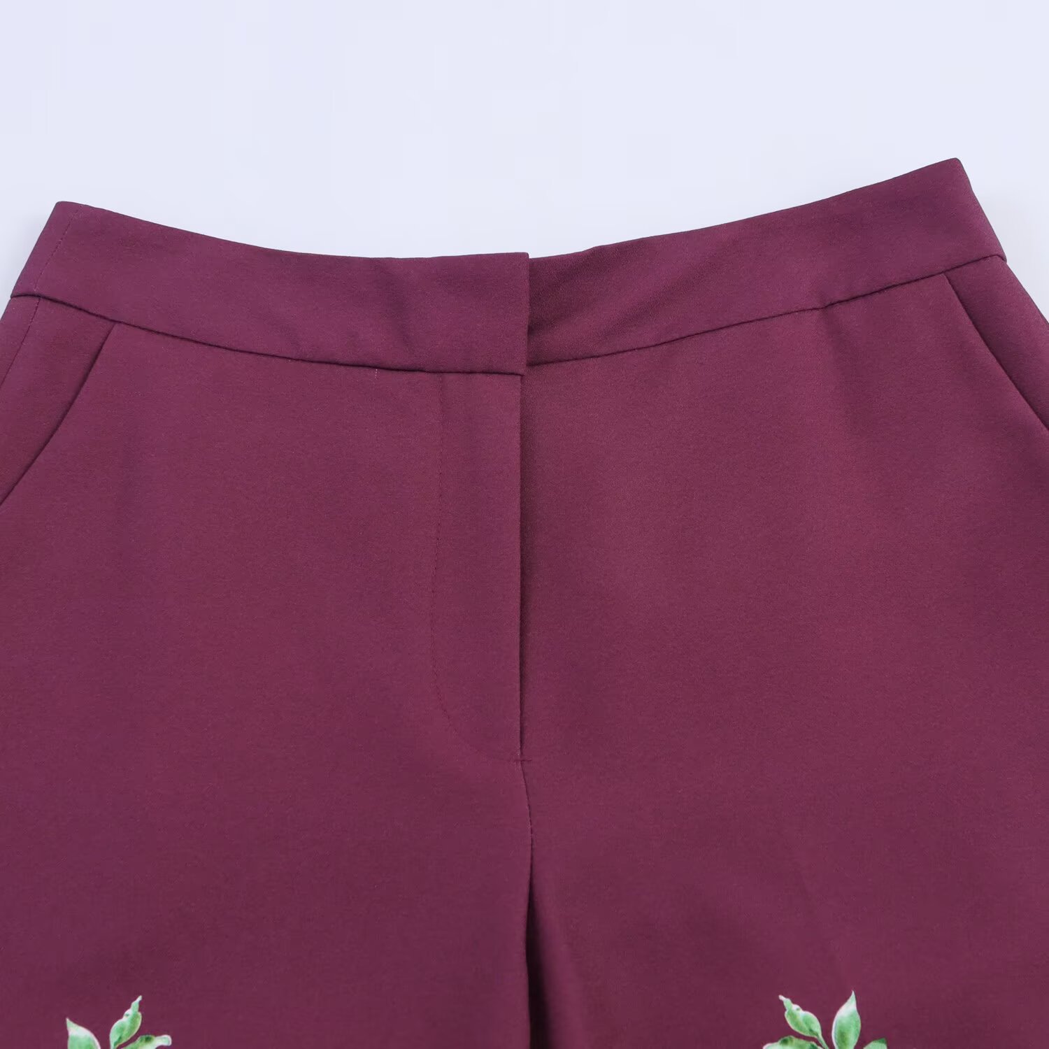 Floral Print Wide Leg Pants - Trendy & Chic KUN-00016