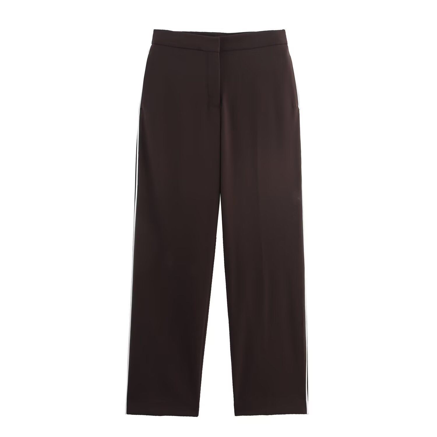 Women's Striped Vest & Straight Leg Pants Set KUN-00043