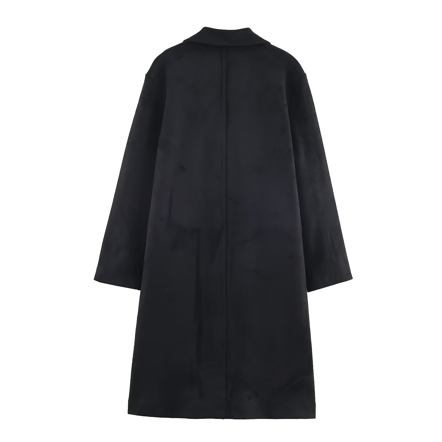 Suede Effect Jacket - Women's Fashion Casual Outerwear KUN-00180